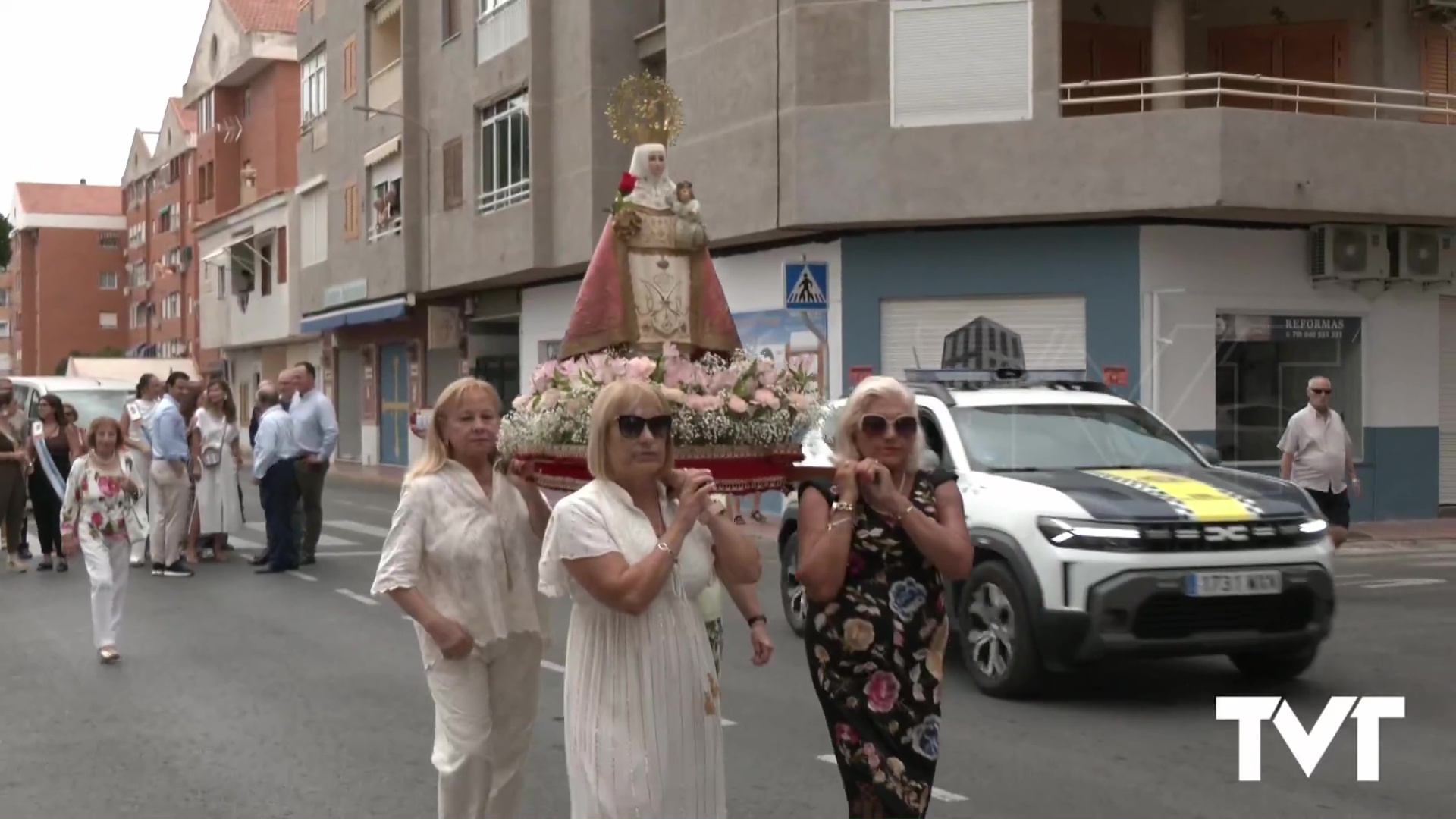 Procesión de La Santina